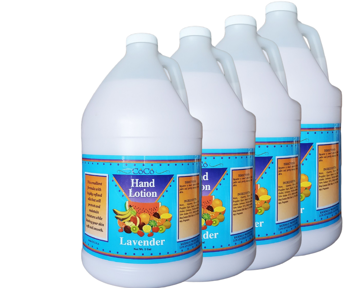 Coco Lotion Lavender Case 4 Gallon