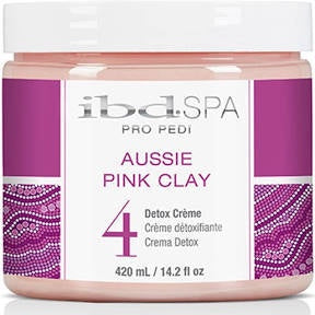 Ibd Spa Aussie Pink Clay Detox Creme 14.2 oz - BeautyzoneNailSupply