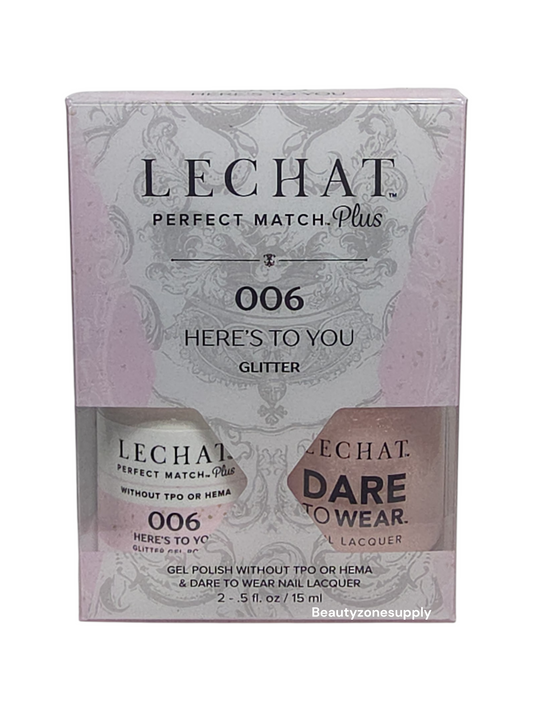 Lechat Perfect Match Plus TPO & HEMA Free Duo Here's to You PMD006