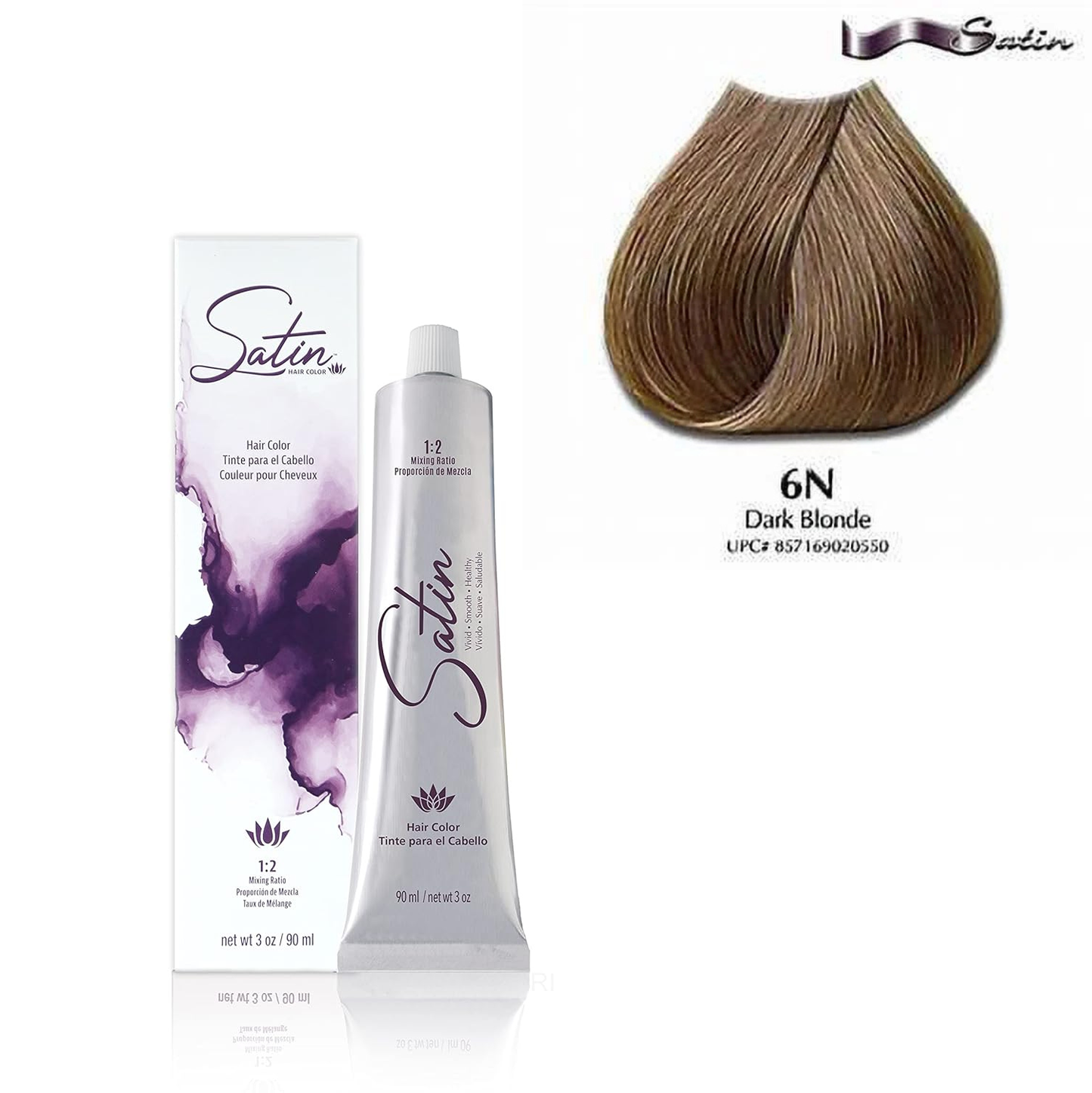 Satin Hair Color 3oz.