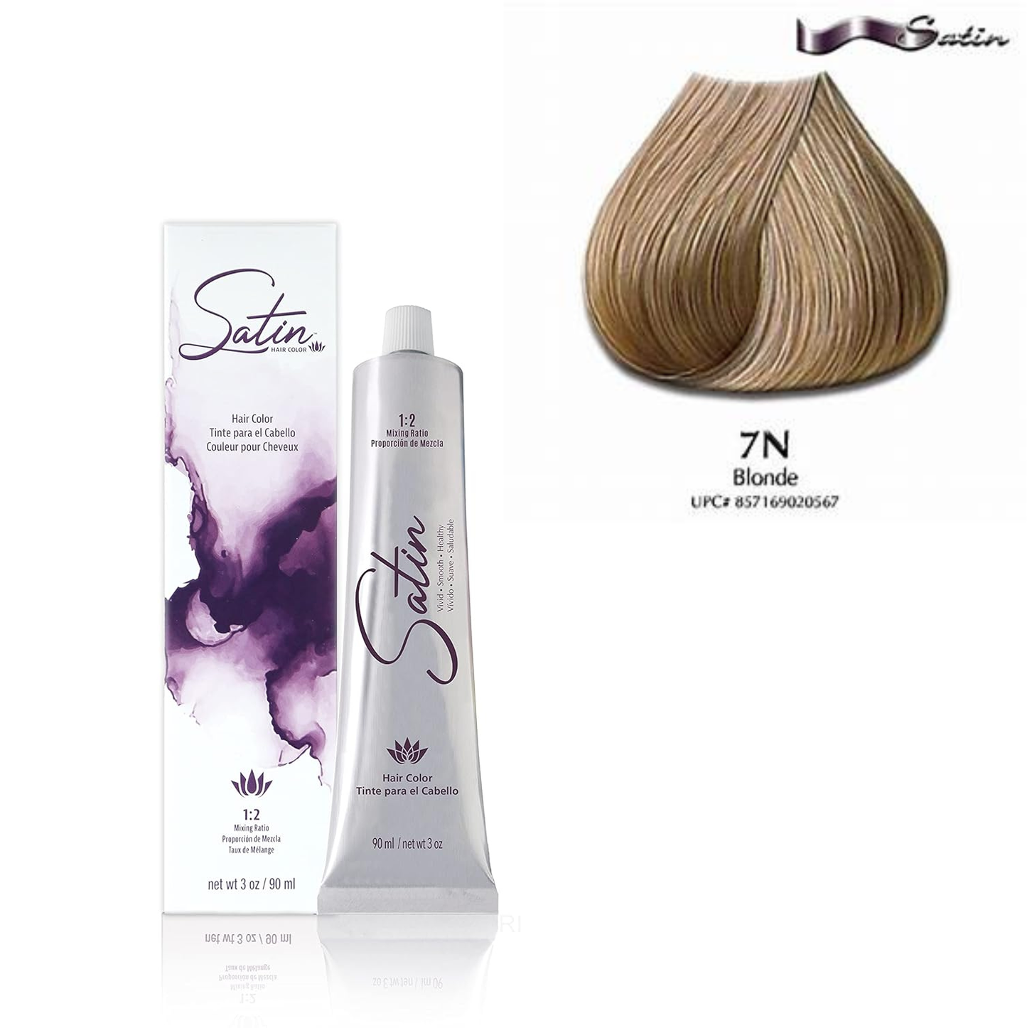 Satin Hair Color 3oz.