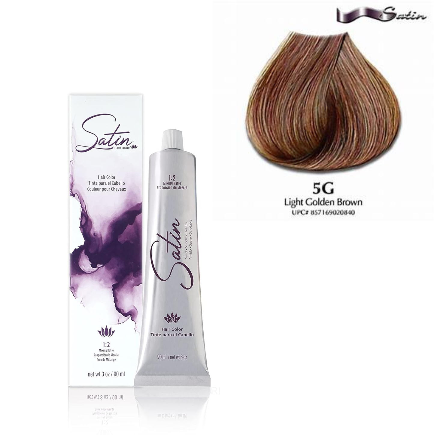 Satin Hair Color 3oz.