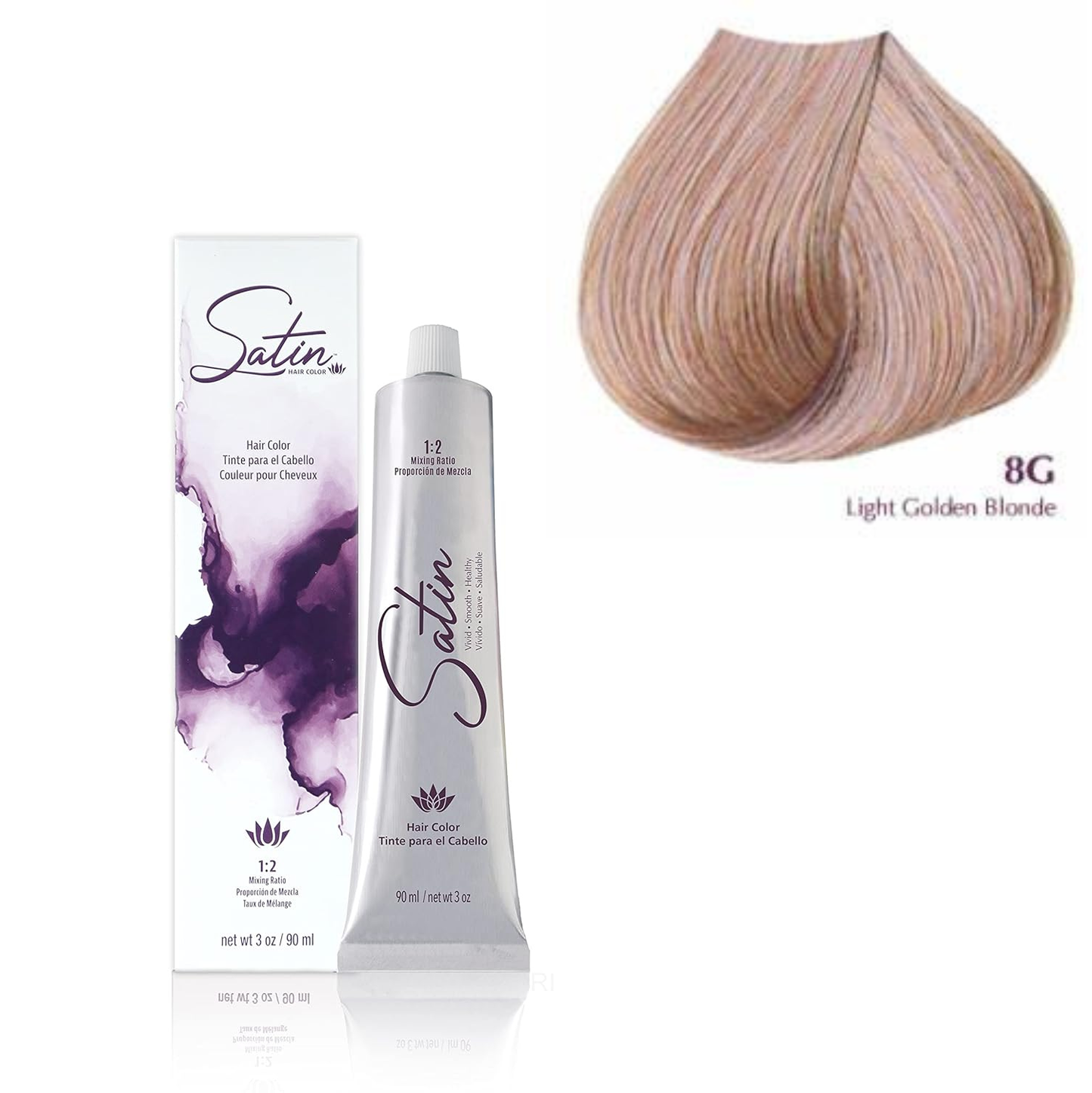 Satin Hair Color 3oz.