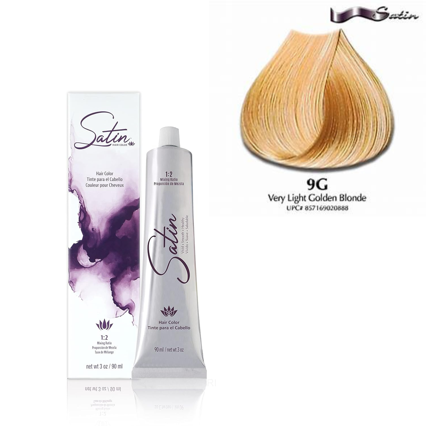 Satin Hair Color 3oz.