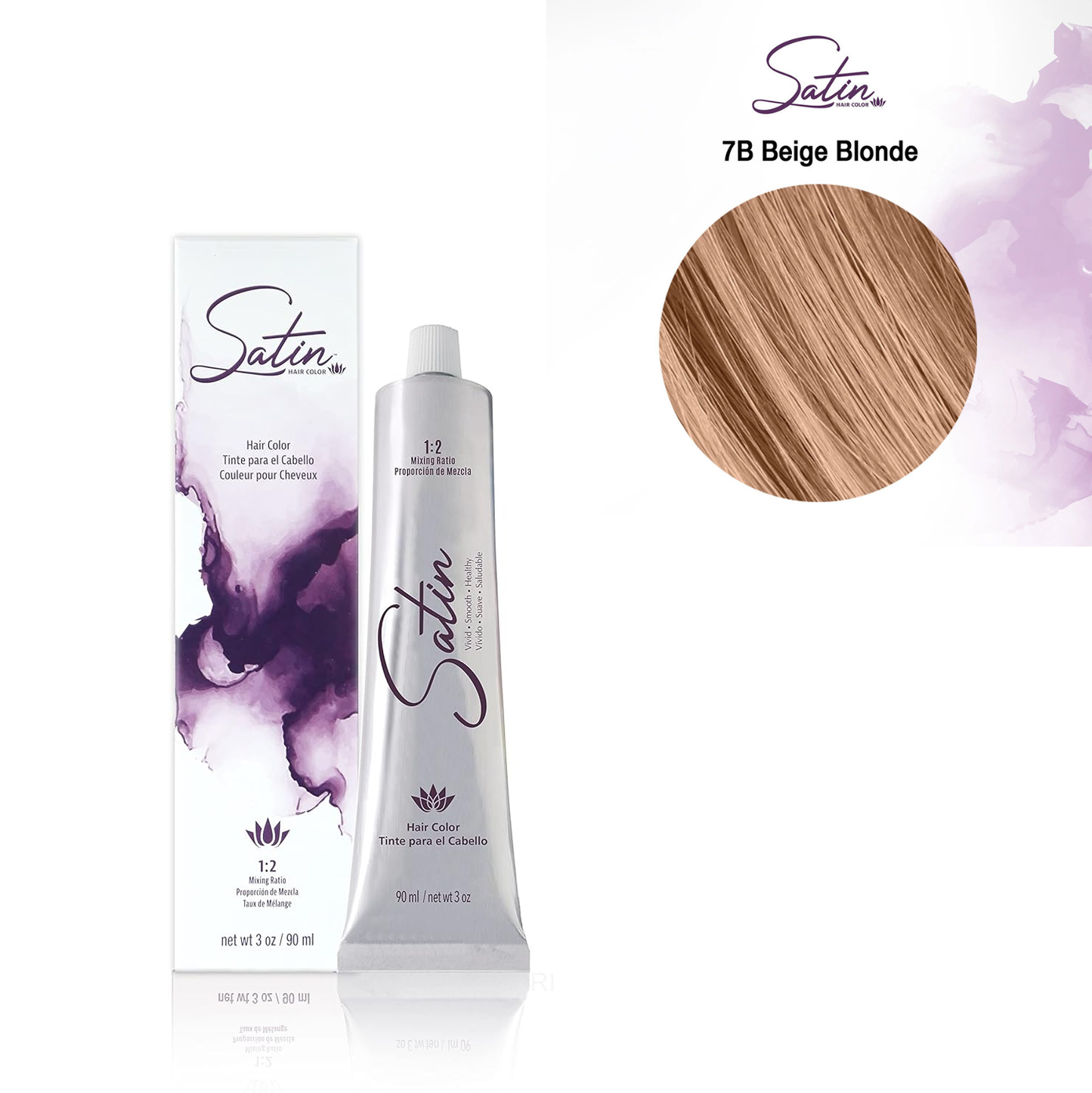 Satin Hair Color 3oz.