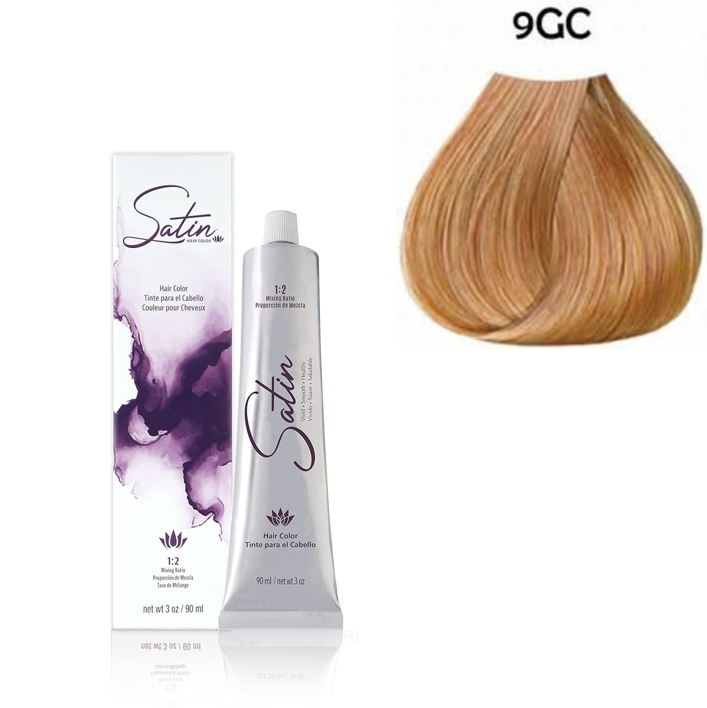 Satin Hair Color 3oz.