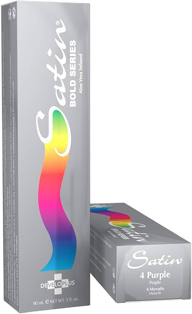 Satin Dye Hair Bold Color Series PPD Free 3oz.