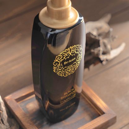 Dr. Korea Black Dragon Shampoo Hair loss Gray hair Control 16.9 oz