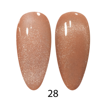 DC dnd 9D Cat Eye Creamy #28 – Caramel Lullaby 0.5 oz
