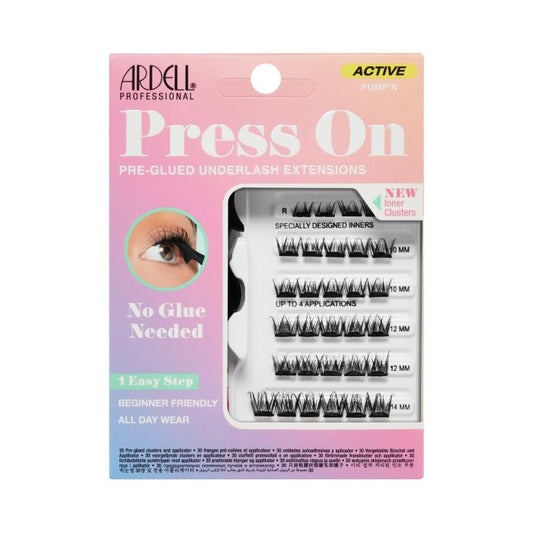 Ardell Eyelash Active Press On Pre- Glued Underlash Extensions Applicator Pump'n  30 pc #32283