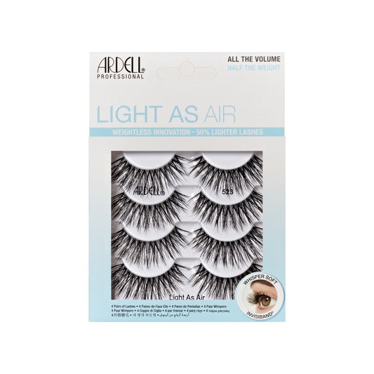Ardell Eyelash Light As Air 523 4 Pack #99238
