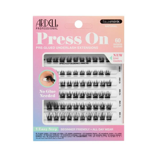 Ardell Eyelash Press On Fauxmink Natural Multipack 60 pc #38763