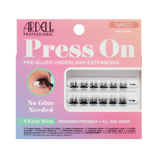 Ardell Eyelash Press On Mini Naked Natural 12 pc #38610
