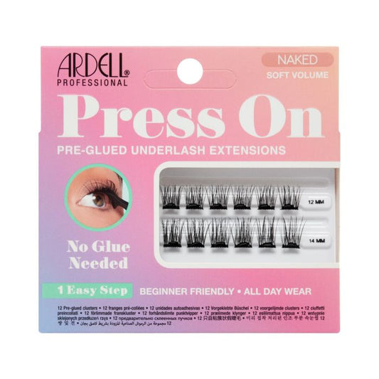 Ardell Eyelash Press On Mini Naked Soft Volume 12 pc #38611