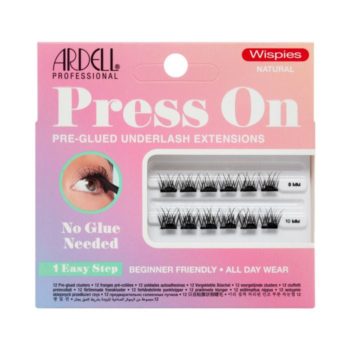 Ardell Eyelash Press On Mini Wispies Natural 12 pc #38604
