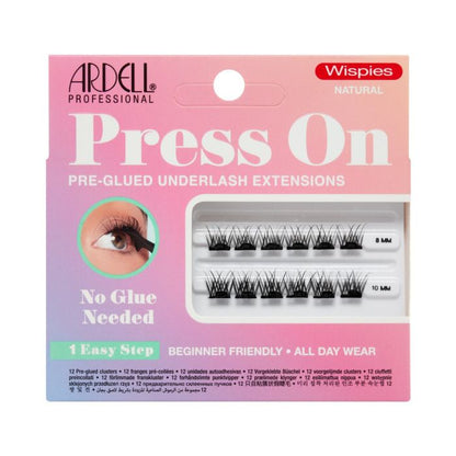 Ardell Eyelash Press On Mini Wispies Natural 12 pc #38604