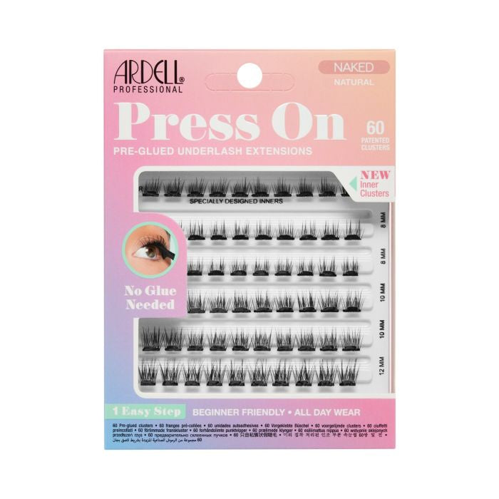 Ardell Eyelash Press On Naked Natural Multipack 60 pc #38962