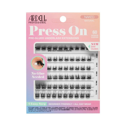 Ardell Eyelash Press On Naked Natural Multipack 60 pc #38962
