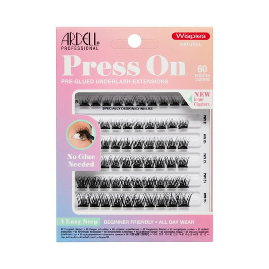 Ardell Eyelash Press On Wispies Natural Multipack 60 pc #38762