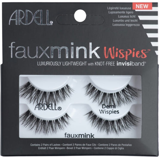 Ardell Eyelash Twin Pack Faux Mink Demi Wispies #67506