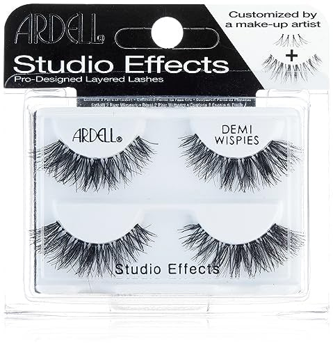 Ardell Eyelash Twin Pack Natural Studio Effects Demi Wispies #67514