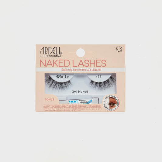 Ardell Naked Lash 3/4 length 435 with DUO 1 gram Glue #44450