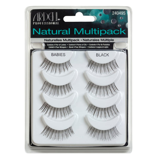 Ardell 4 Pack Natural Babies Black #61486