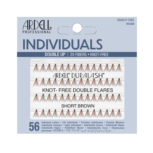 Ardell Double Individuals Knot Free Short Brown #65993