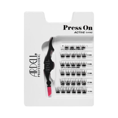 Ardell Eyelash Active Press On Pre- Glued Underlash Extensions 30 pc Applicator Gainz #32284