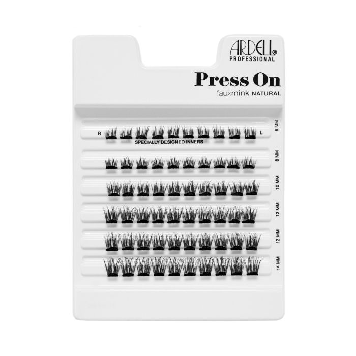 Ardell Eyelash Press On Fauxmink Natural Multipack 60 pc #38763