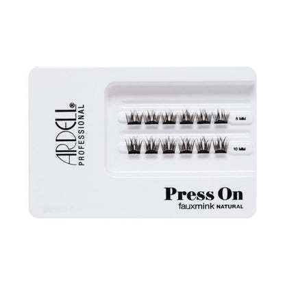 Ardell Eyelash Press On Mini Fauxmink Natural 12 pc #38606