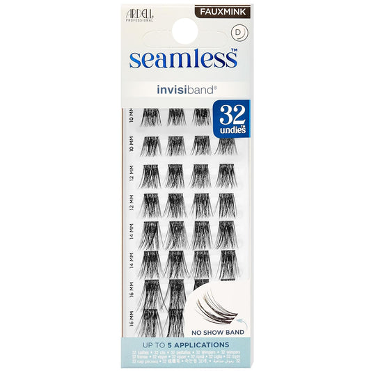 Ardell Eyelash Seamless Underlash Extensions Fauxmink D Curl w/Invisiband 32 Ct