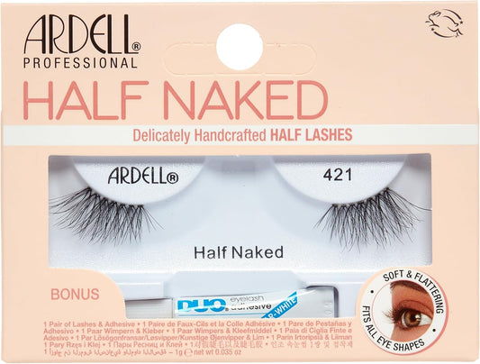 Ardell Half Naked 421 Single with DUO 1 gram Glue #43497