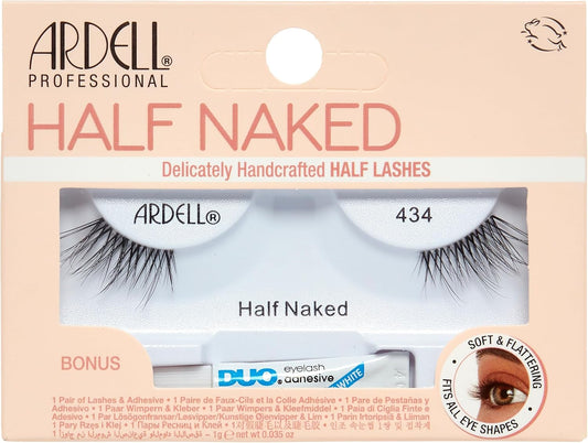 Ardell Half Naked 434 Single with DUO 1 gram Glue #43498