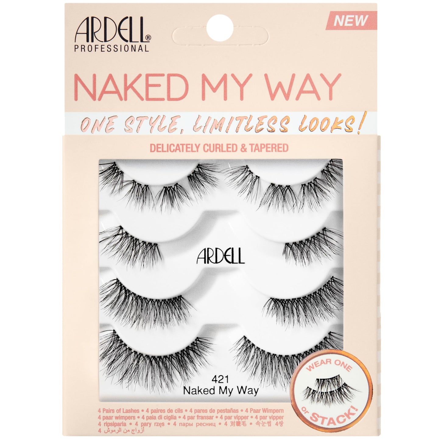 Ardell Lashes Half Naked Lashes 421 #32296