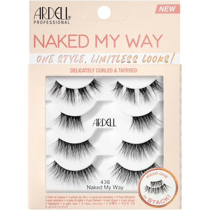 Ardell Lashes Naked My Way Lashes 436 #32282