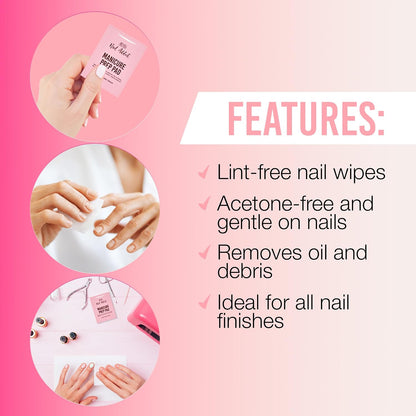Ardell Nail Addict Nail Mani Prep Pads #37915