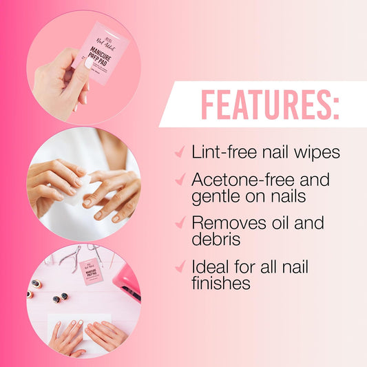 Ardell Nail Addict Nail Mani Prep Pads #37915