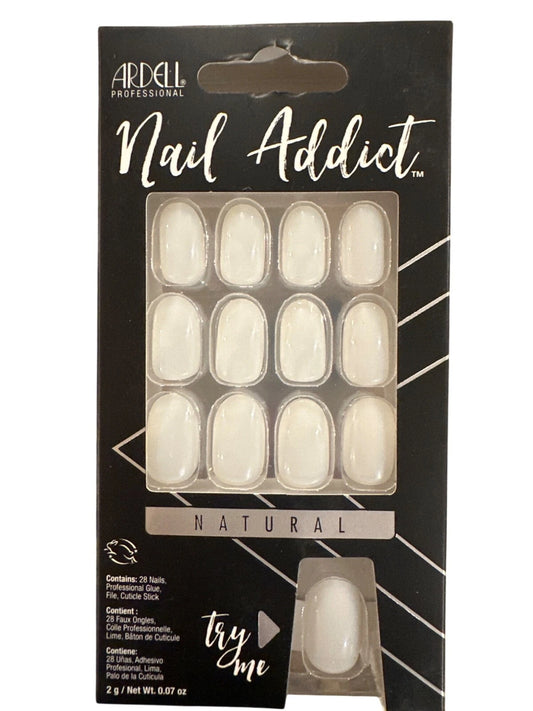 Ardell Nail Addict Natural Oval  #63821
