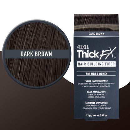 Ardell Thickfx Hair Fiber Dark Brown 0.5 oz #78156