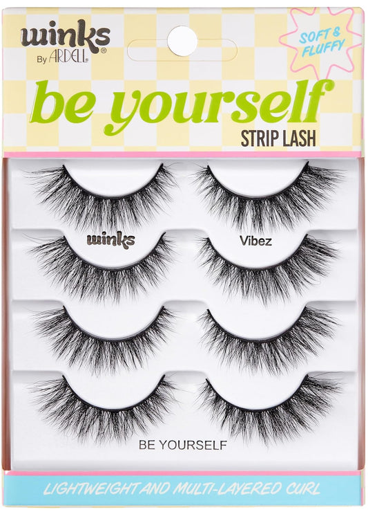 Ardell  Winks Be Yourself 4pk - Vibez    #32262
