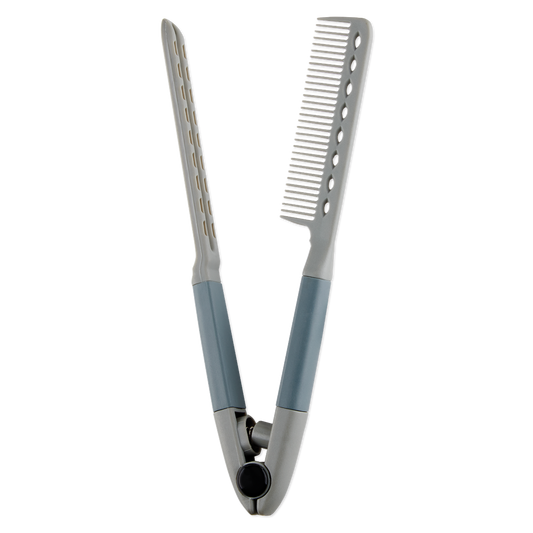 Aristocrat Spring Grip Straightening Comb with Rubber Handle #1131