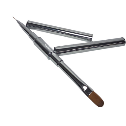 Art Brush Builder Gel Duo Brush liner Flat #17