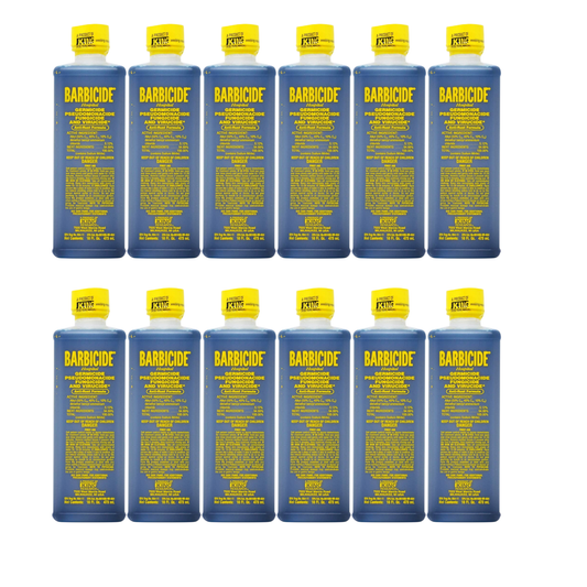 Barbicide Disinfect salon tools 16 oz Pints (12 bottles)