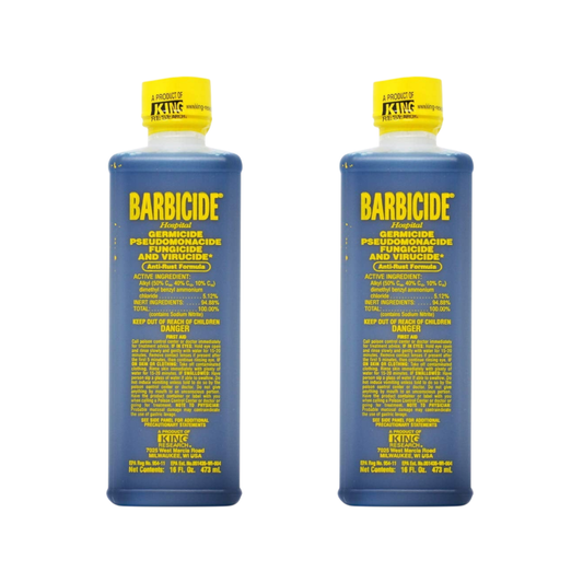 Barbicide Disinfect salon tools 16 oz Pints (2 bottles)