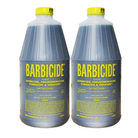 Barbicide Disinfect salon tools 64 oz (2 Bottles)