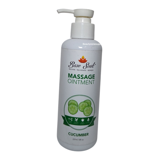 Bare Soak Massage Ointment Lotion (Cucumber) 8oz