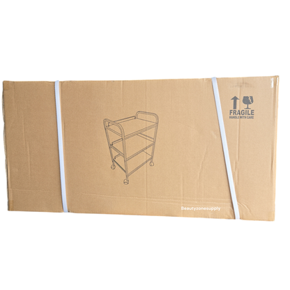 Beauty trolley white Three Shelf H-2703