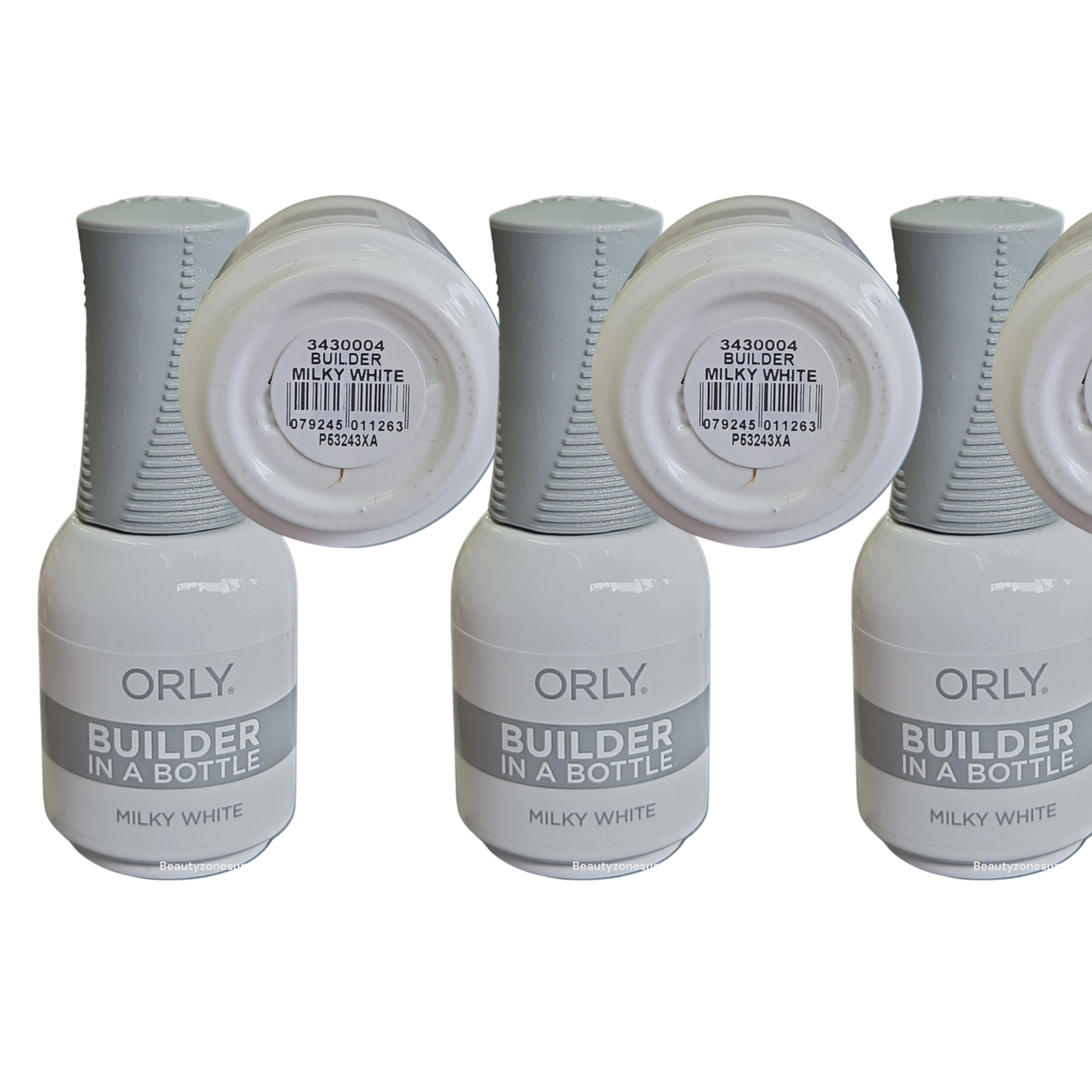ORLY Gel Fx Builder In A Bottle Milky White .6 oz / 18 ml Pack of 3
