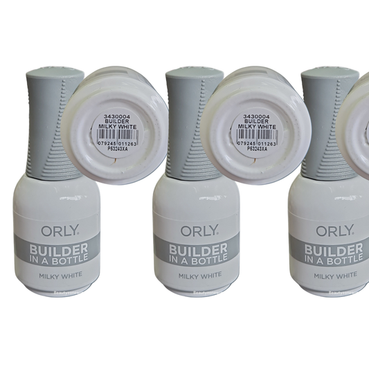 ORLY Gel Fx Builder In A Bottle Milky White .6 oz / 18 ml Pack of 3